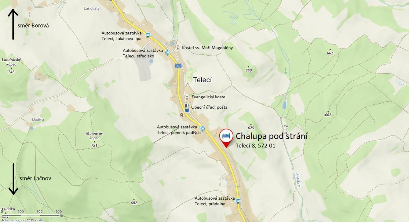 Chalupa pod strání Teleci Esterno foto